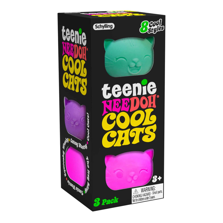 Teenie NeeDoh Cool Cats - Active Carry